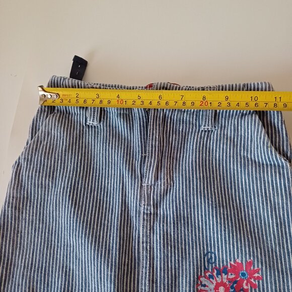 Girls' Kids Be Live Sportswear 100% Coton Stripped Skirt 6 - Picture 5 of 7